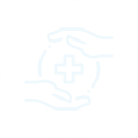Ręce trzymają symbol zdrowia